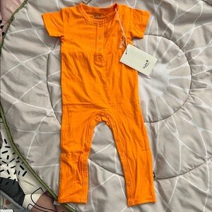 Kyte BABY Orange Infant Romper